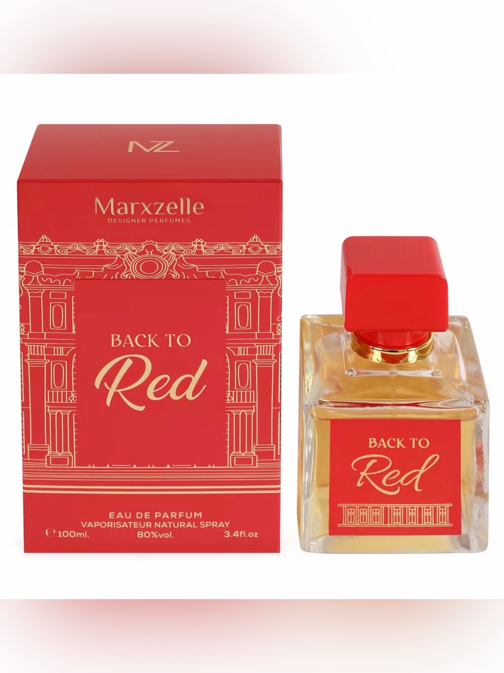 Unisex Back To Red Spray Perfume Eau De Parfum For Women  Men